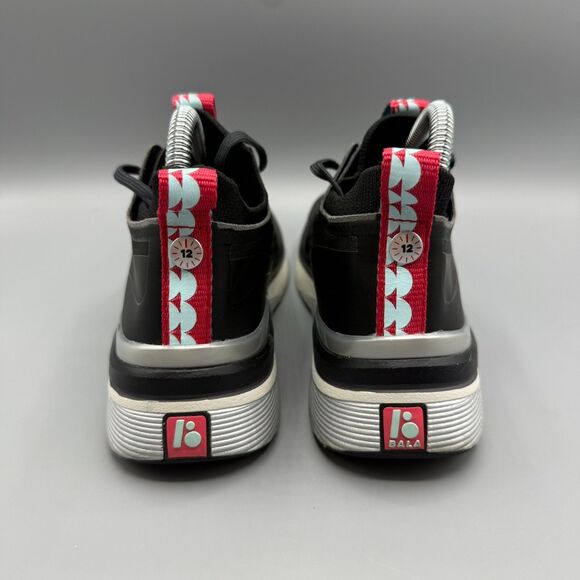 Bala Twelves Shoes Nursing Comfort Walking Sneakers Black White Women Size 8.5 - Picture 5 of 9